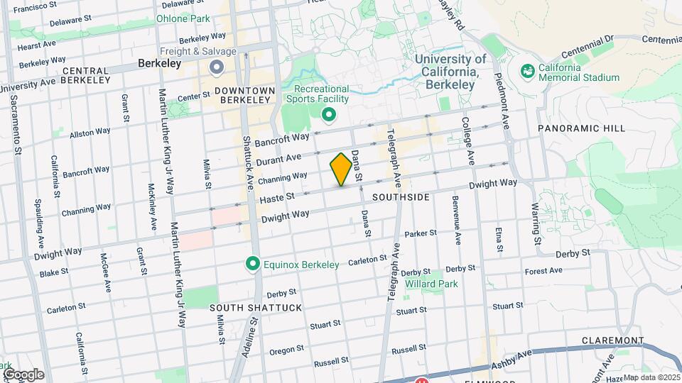 2320 Haste St Map and Location Details
