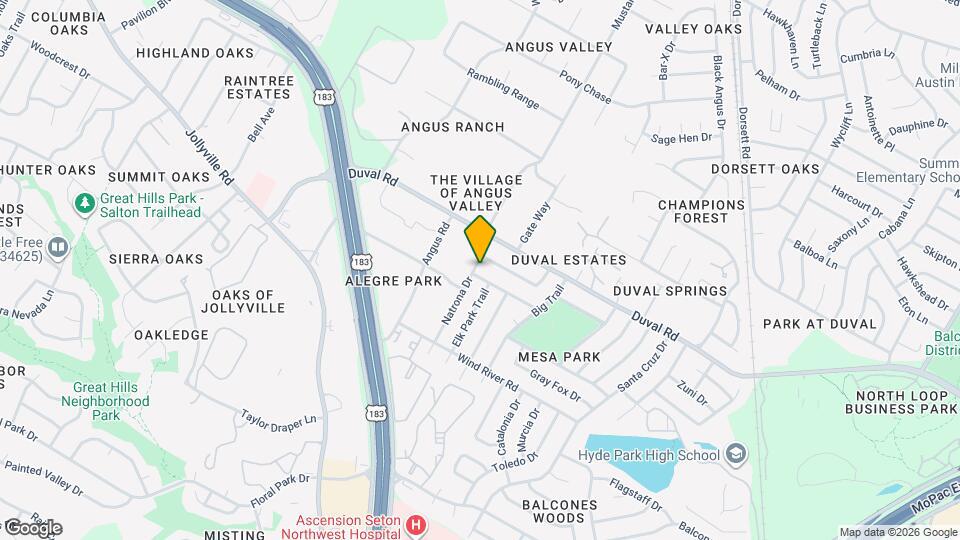 5110 Powder River Rd Map and Location Details