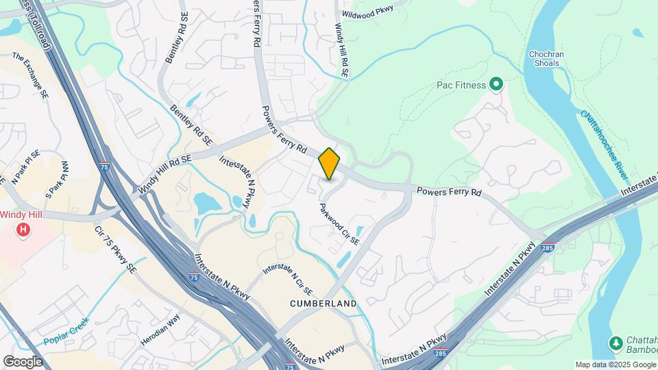 1250 Parkwood Cir SE Map and Location Details