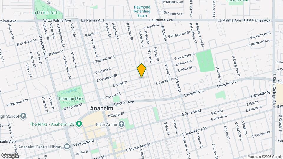 360 N Pauline St, Unit 562 Map and Location Details