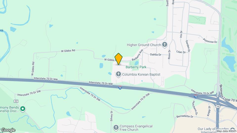 3602 Zinnia Dr Map and Location Details