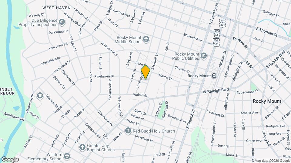 704 Pinehaven Dr Map and Location Details