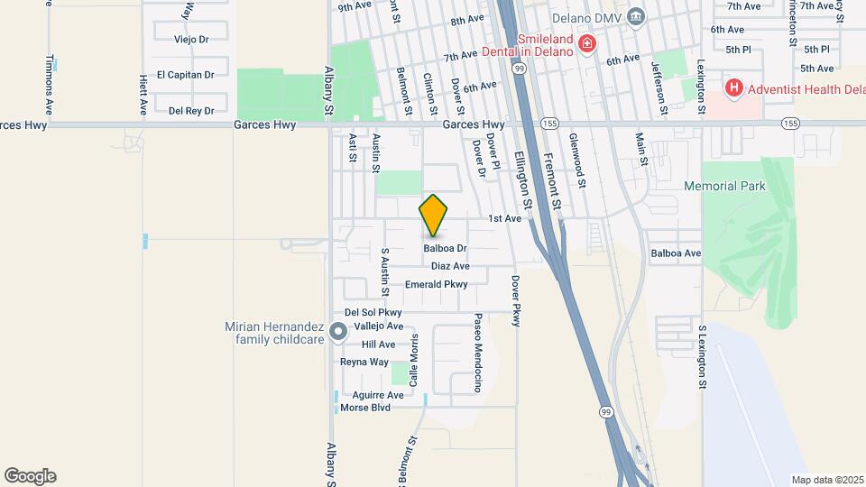 309 Balboa Dr Map and Location Details