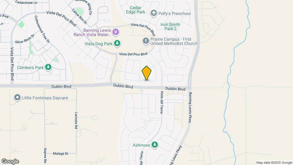 6652 Golden Briar Ln Map and Location Details