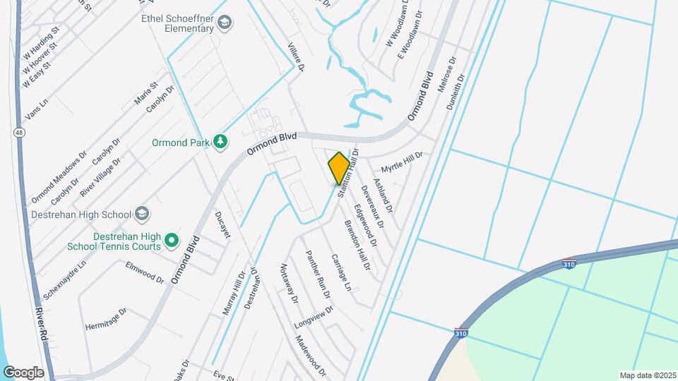 22 Stanton Hall Dr Map and Location Details