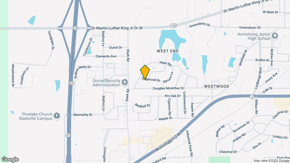 203 Dogwood Dr Map and Location Details