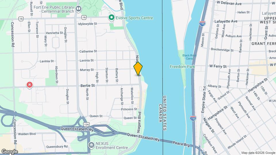 177 Niagara Blvd Map and Location Details