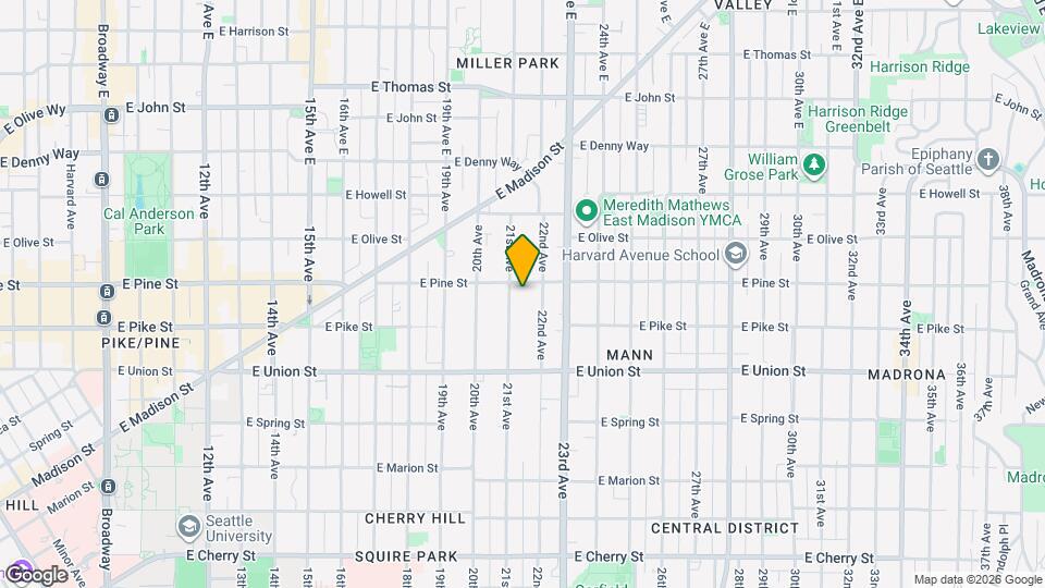 1472 21st Ave Map and Location Details