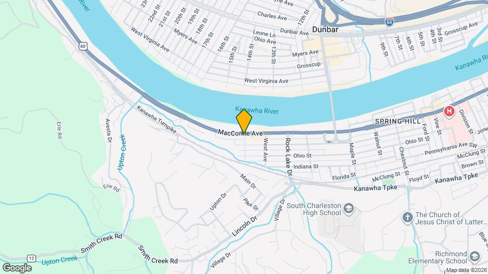 5501 Maccorkle Ave SW Mapa y Detalles de la Ubicación