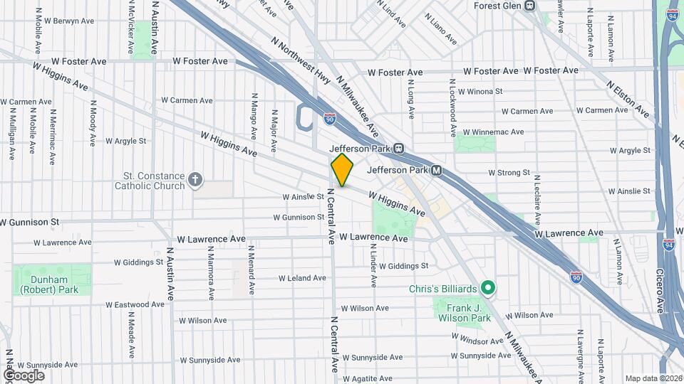 5547 W Higgins Ave, Unit 2C Mapa y Detalles de la Ubicación