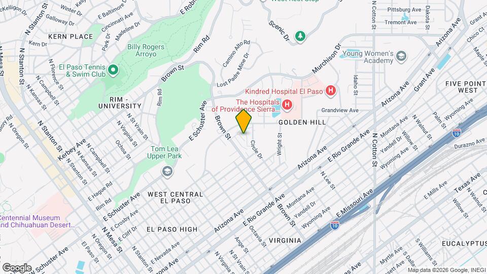 Cliff Terrace Apartments Mapa y Detalles de la Ubicación
