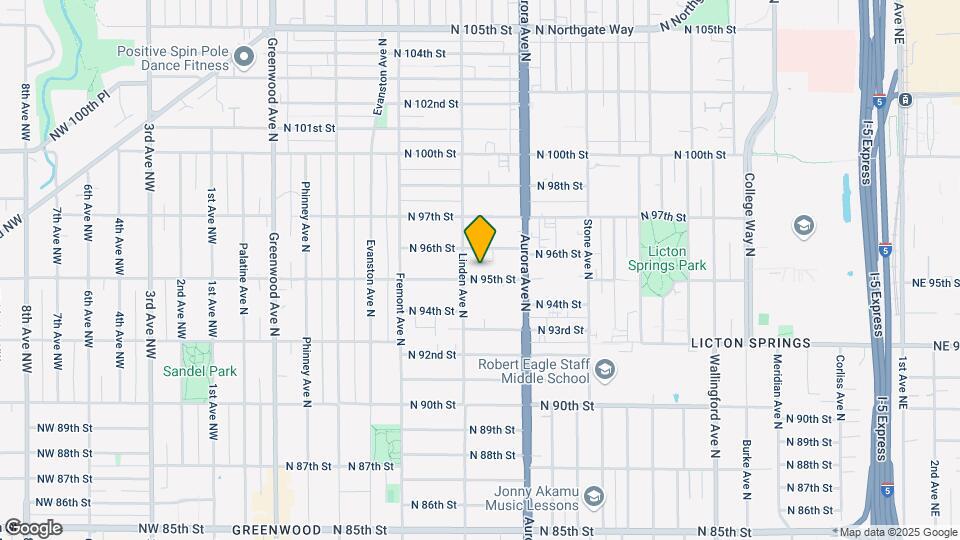 910 95th St Mapa y Detalles de la Ubicación