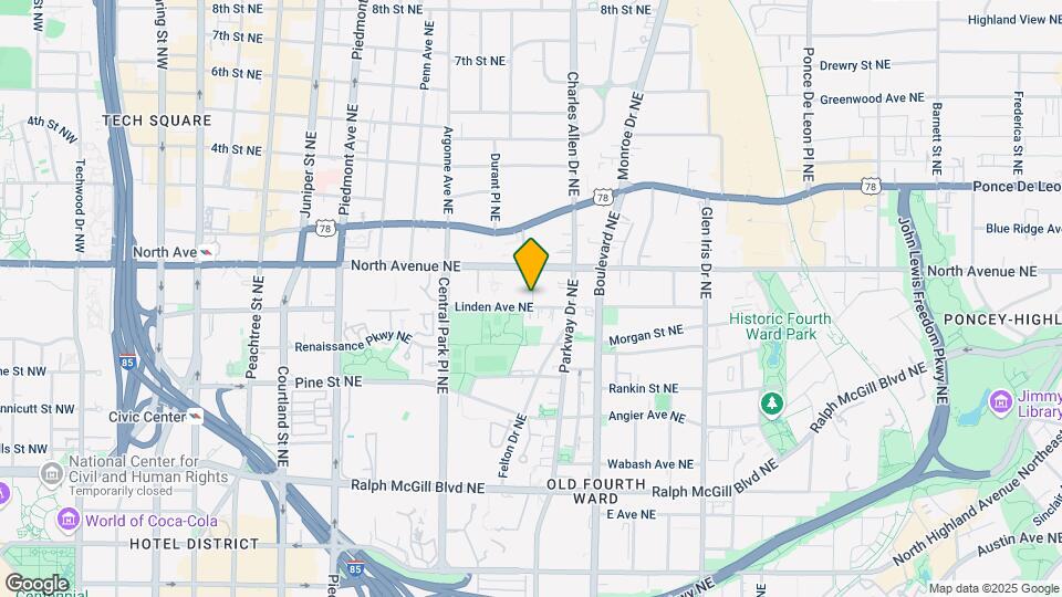 396 NE Linden Ave Map and Location Details