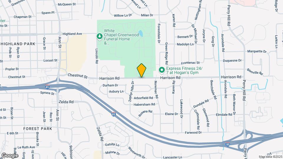 3324 Harrison Rd Map and Location Details