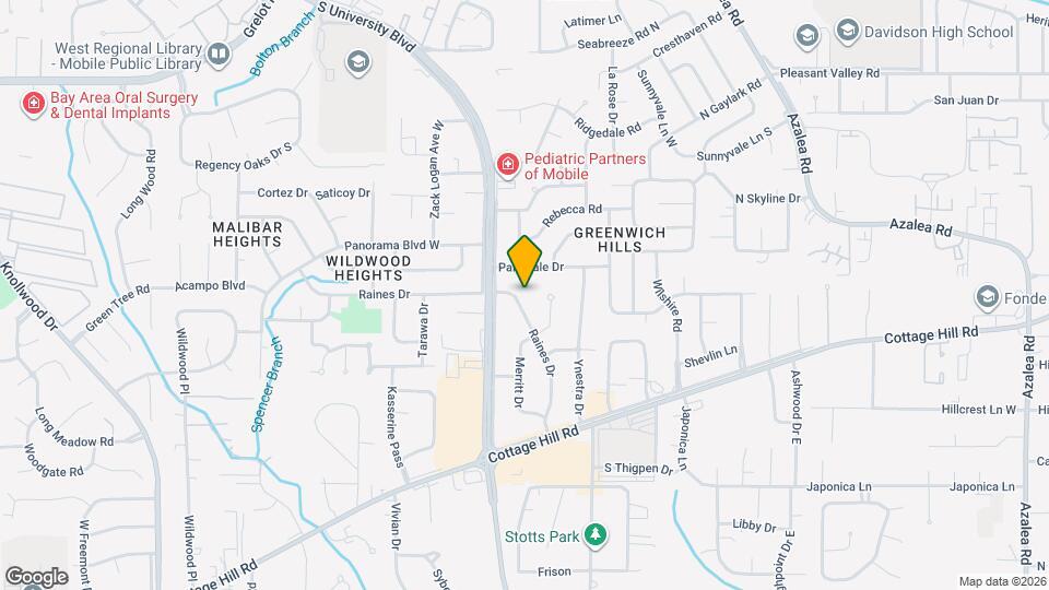 653 Raines Dr Map and Location Details
