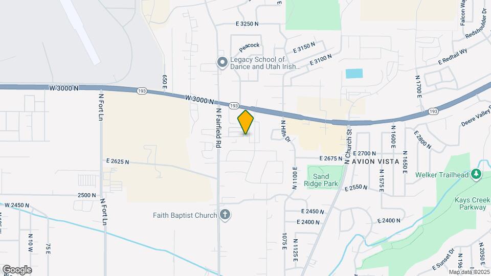 936 E Hercules Ct Map and Location Details