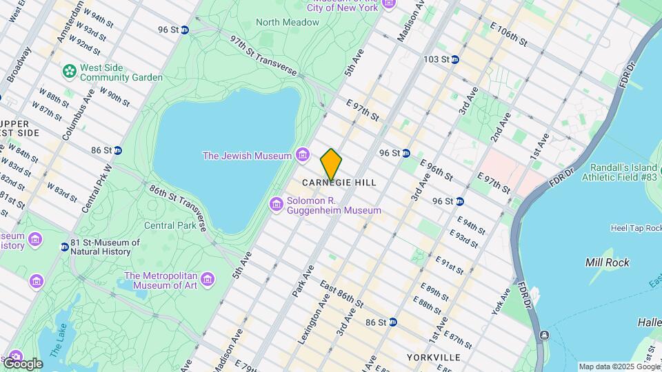 52 E 92nd St Map and Location Details