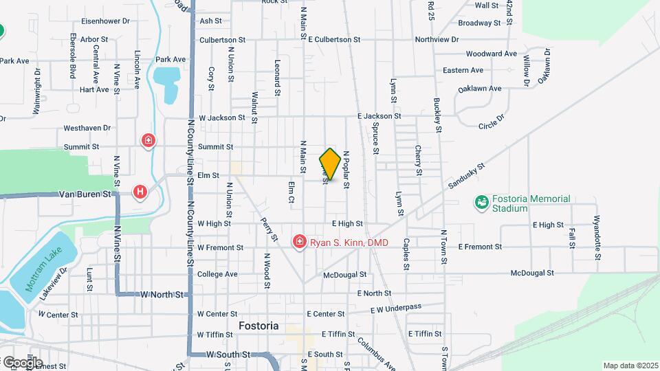 580 Maple St, Unit A Map and Location Details