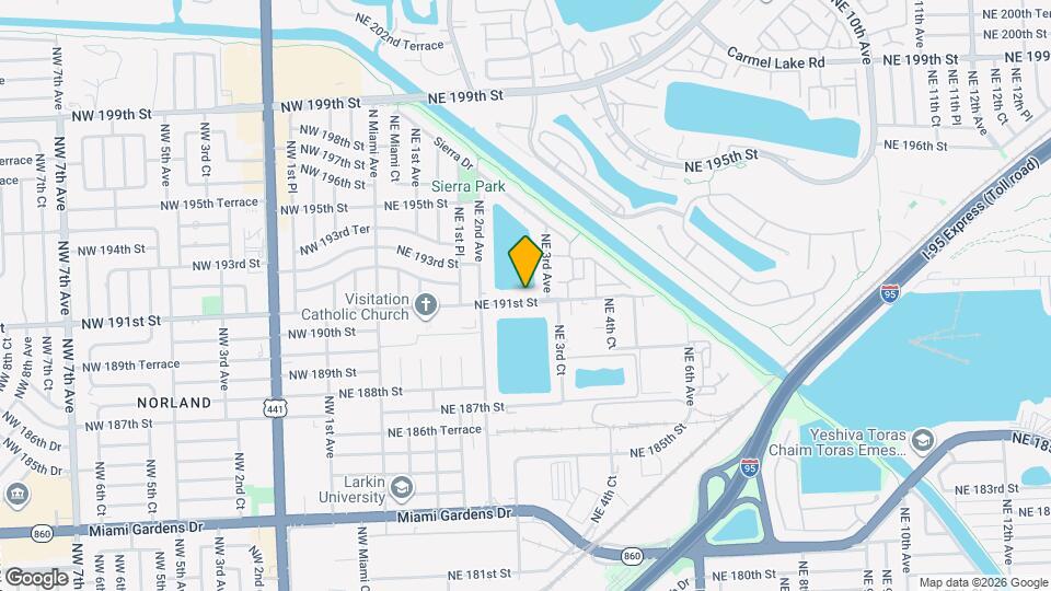 285 NE 191st St Map and Location Details