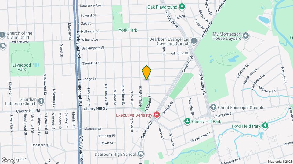 521 N Martha St Map and Location Details