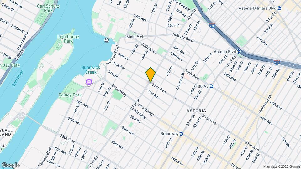 31-01 21st St Map and Location Details