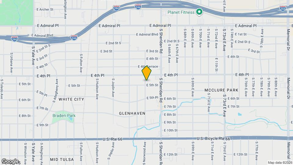 477 S Norwood Ave Map and Location Details