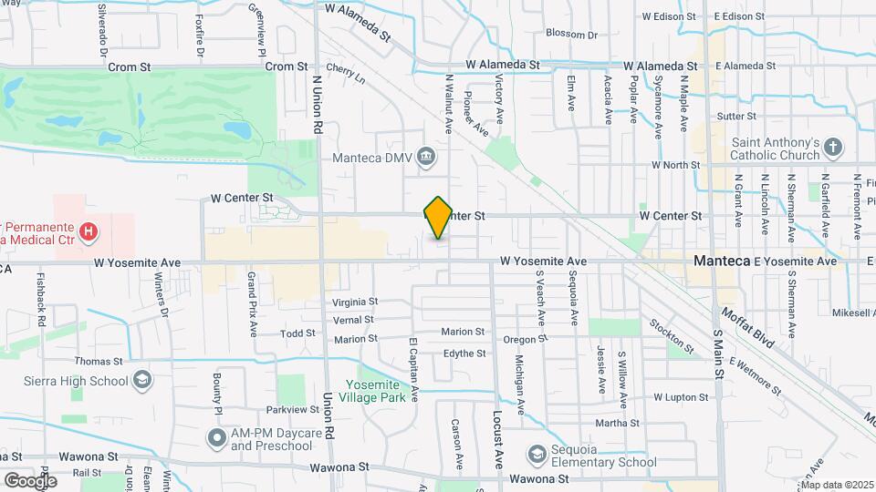 111 N Walnut Ave Map and Location Details