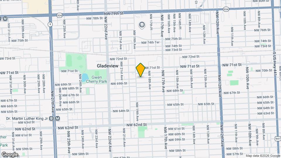 1858 NW 69th Terrace Map and Location Details