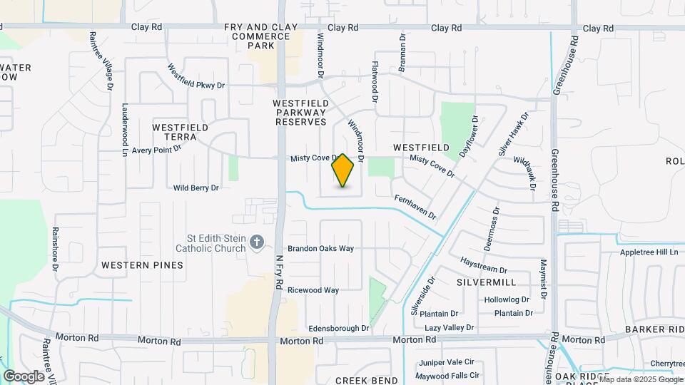 19902 Winding Branch Dr Map and Location Details