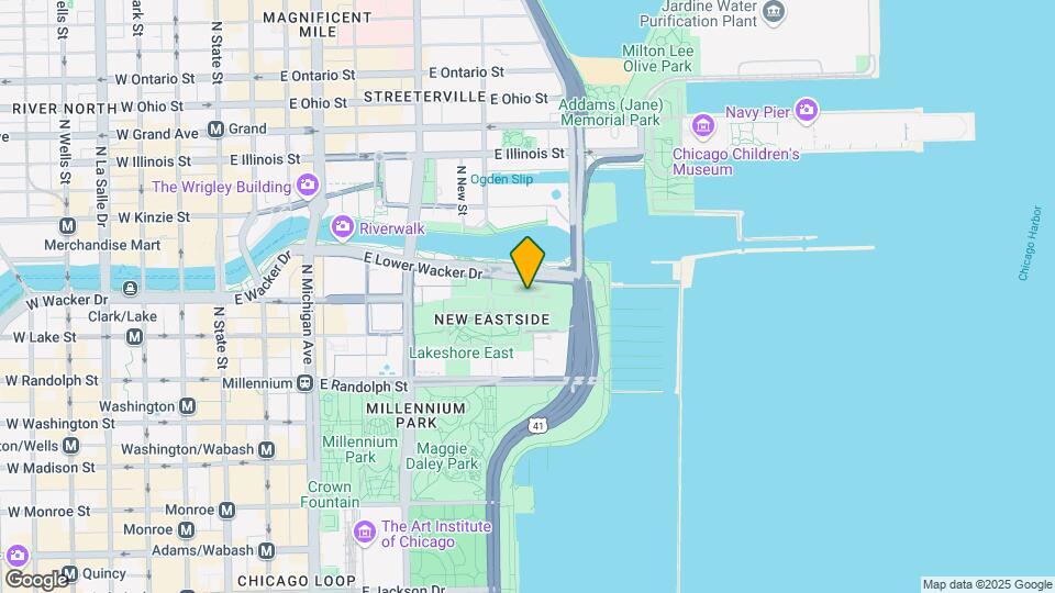 468 E Waterside Dr Map and Location Details