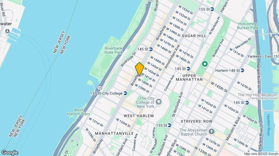 561-563 W 140th St Mapa y Detalles de la Ubicación
