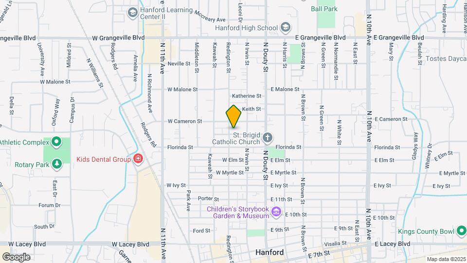 226 W Bush St Map and Location Details