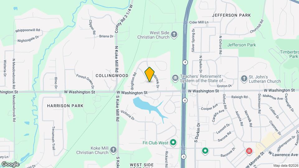 3013 Barrybrook Ct Mapa y Detalles de la Ubicación