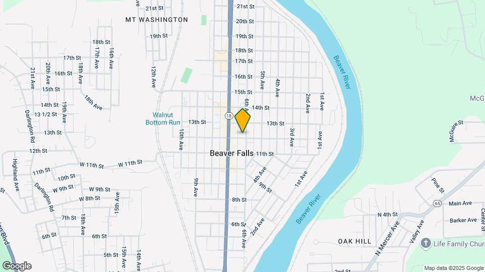 610 12th St Map and Location Details