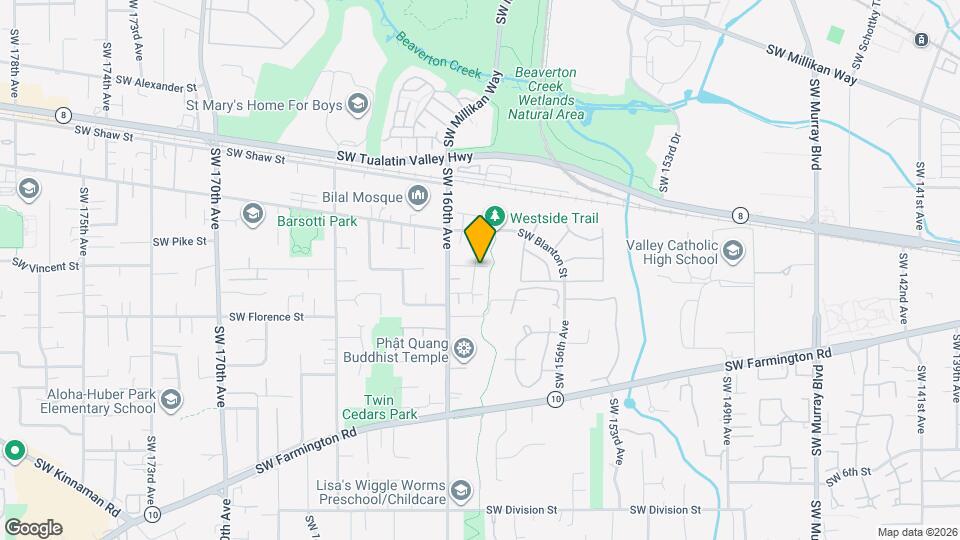 4358 SW 159th Ave Map and Location Details