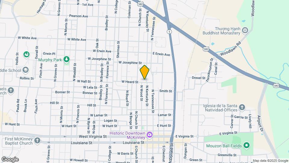 701 N Kentucky St Map and Location Details