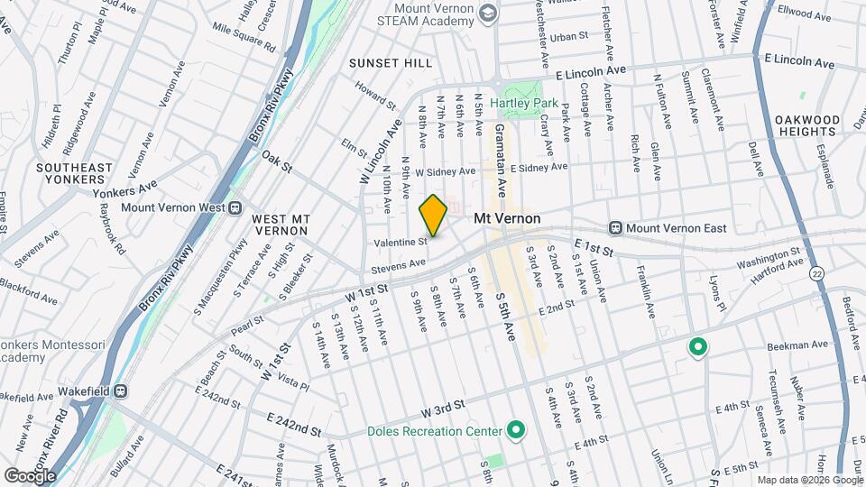 70 Valentine St, Unit 2/2nd fl Map and Location Details