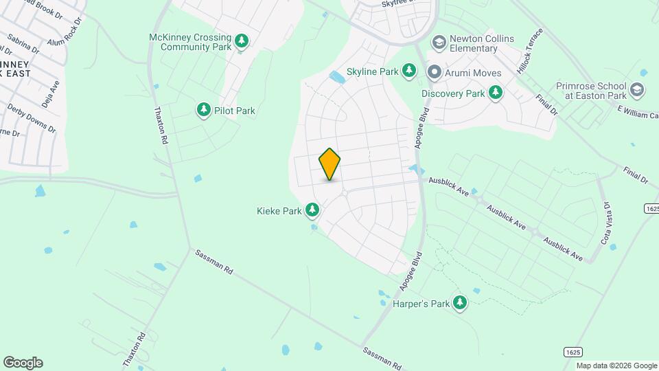 8003 Orizzonte St Map and Location Details