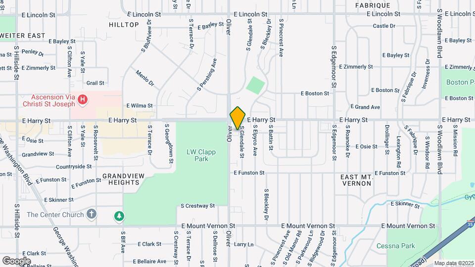 1641 S Glendale St Mapa y Detalles de la Ubicación