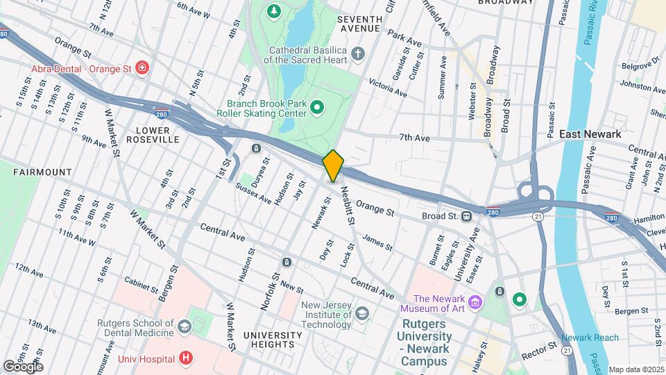 271 Orange St Map and Location Details