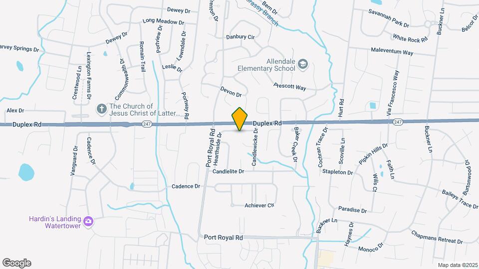2917 Hearthside Dr Map and Location Details