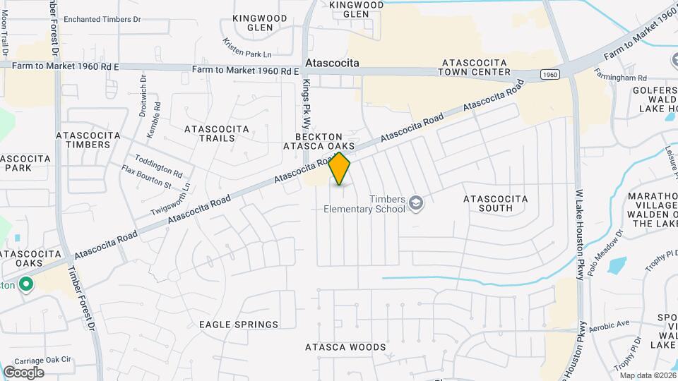 6715 Atasca S Ct Map and Location Details