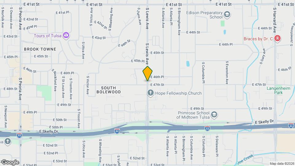 4676 S St Louis Ave Map and Location Details