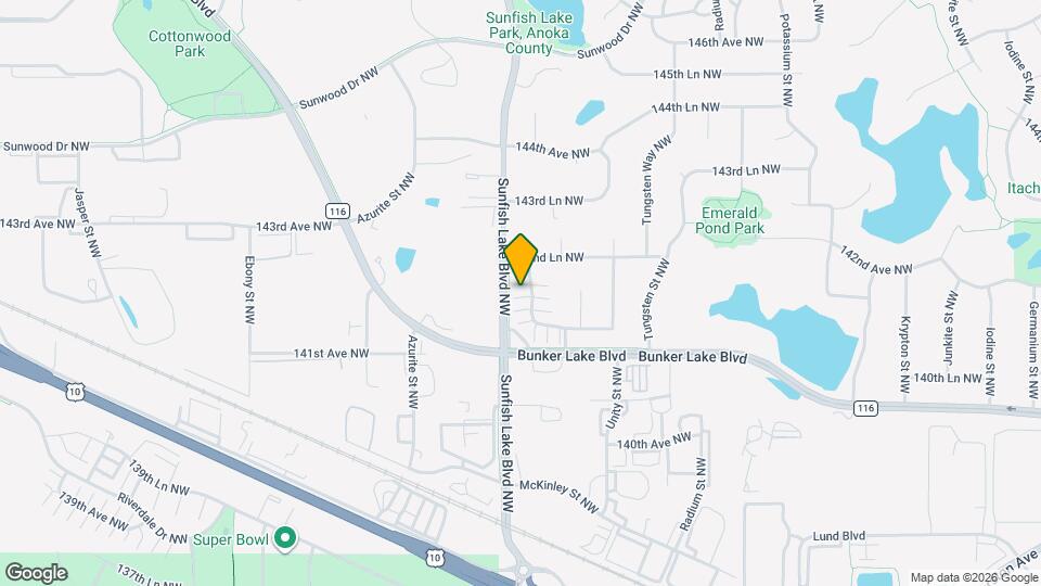 14210 Xenon St NW, Unit 4 Mapa y Detalles de la Ubicación