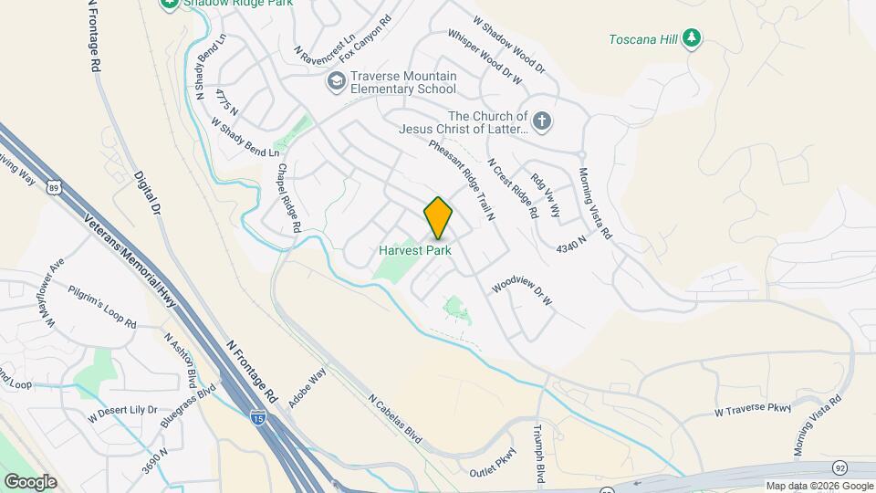 4251 Cresthaven Ln Map and Location Details