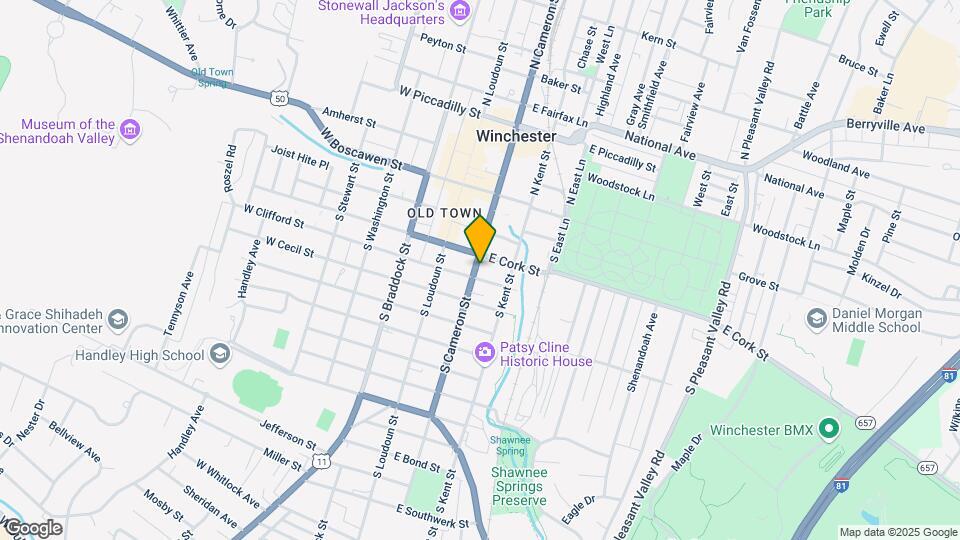 210 S Cameron St Mapa y Detalles de la Ubicación