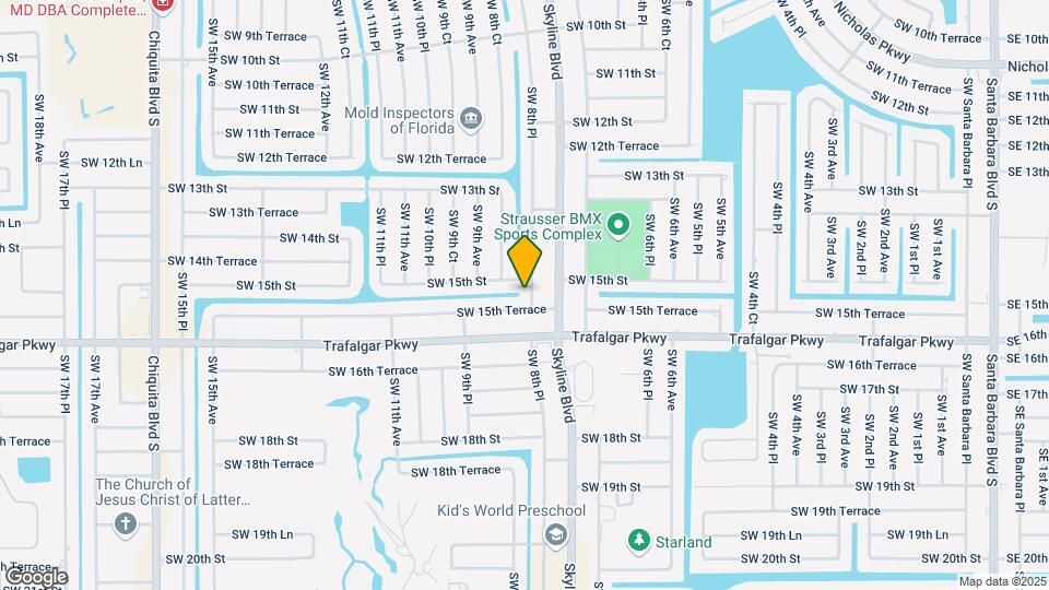 1510 SW 8th Pl Mapa y Detalles de la Ubicación