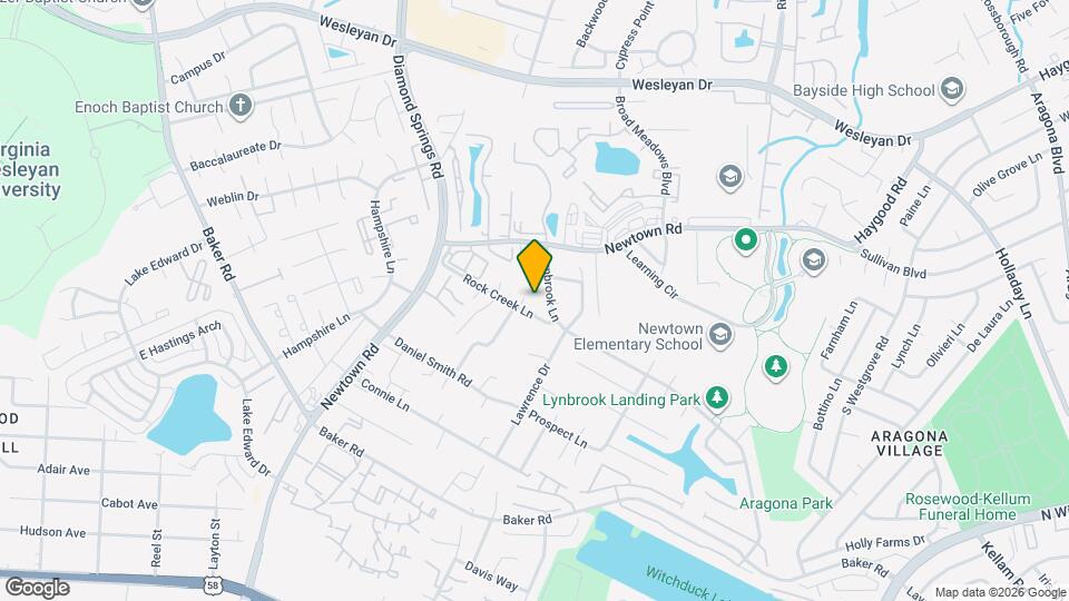 702 Brook Meadow Ct Map and Location Details