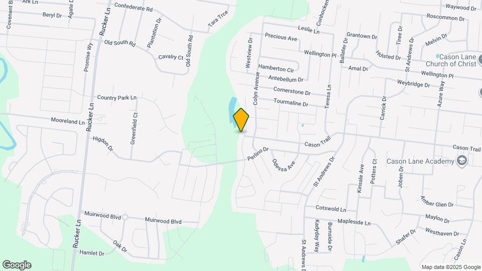 1804 Alysheba Run Mapa y Detalles de la Ubicación
