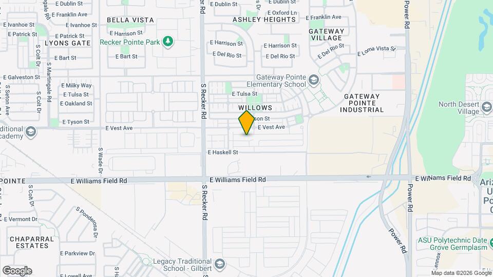 4164 E Toledo St Map and Location Details